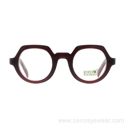 Biodegradable Round BIO ECO Acetate Optical Frame Glasses